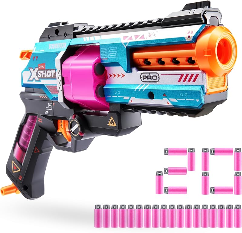 XSHOT Skins Pro Series Break Barrel 20 Darts ZURU