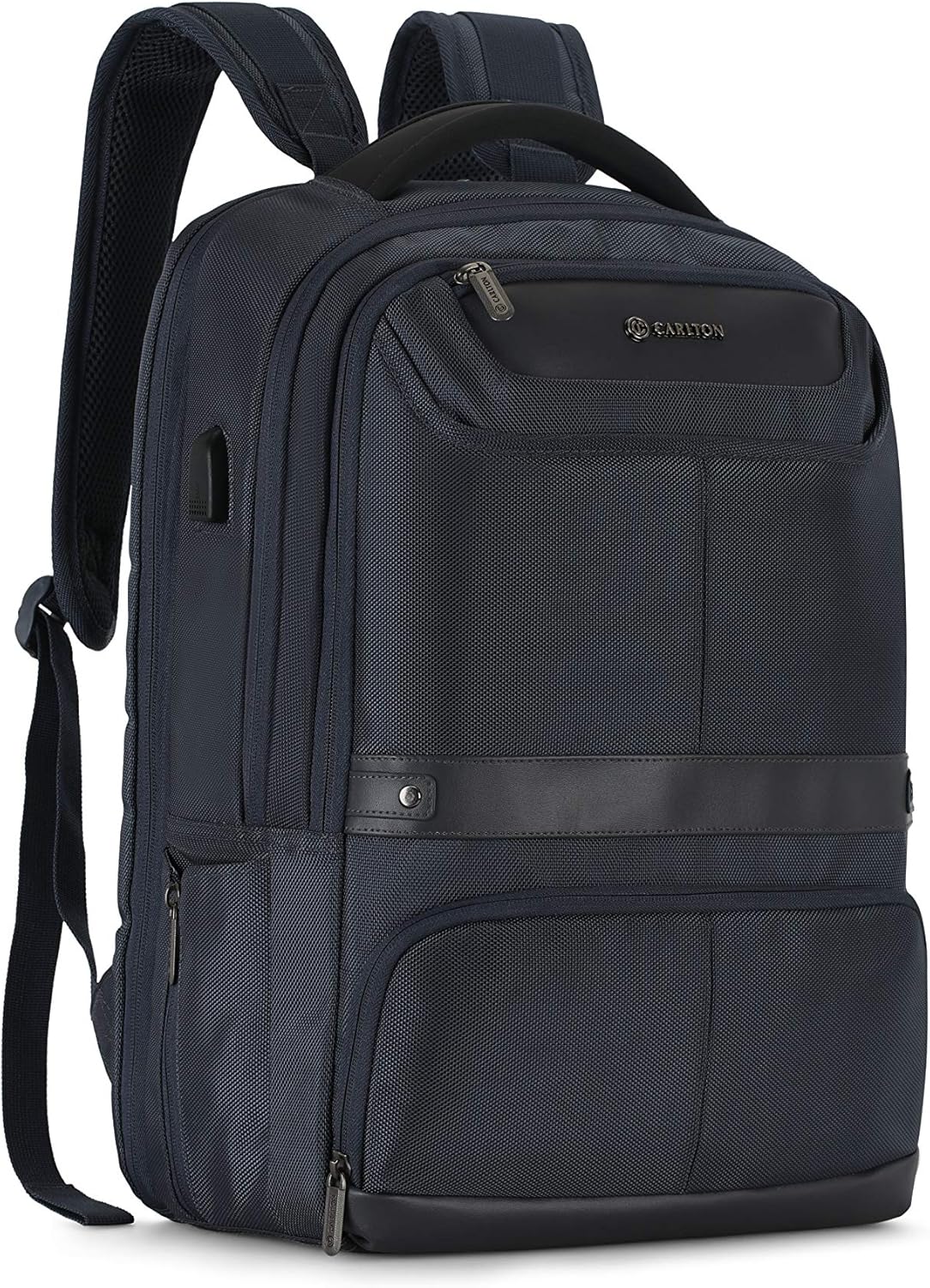 Carlton Hampshire 04 26 Ltrs Laptop Backpack Prussian Blue Buy Online