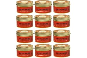Emergcncy Disaster Prevention Candle, 12 Pack Outdoor Windproof Candles, 25-32 Hours Burning Time Smokeless Candle, Portable 