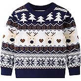 Toddle Baby Girl Boy Christmas Outfit Baby Girl Boy Christmas Sweater Sweatshirt Warm Crewneck Winter Clothes