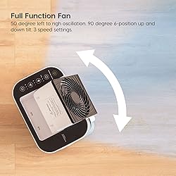 IRIS USA WOOZOO 2-in-1 Dehumidifier with Air
