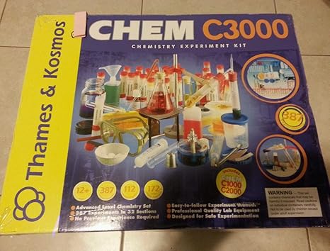 thames and kosmos chem c3000 experiment kit