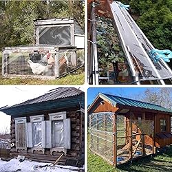 10x10ft Clear tarp, Clear Heavy Duty tarp 14Mil