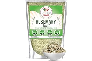 Dried Rosemary Leaves, 3 oz. Premium All Natural Herbs and Spices for Meat, Fish, Oils, Dips, Tea. Farm Fresh, Rich Savory Flavor by Amazing Chiles & Spices