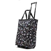 Traveland Multi-Purpose Rolling Tote-Wild Flower
