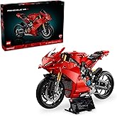 LEGO Technic Ducati Panigale V4 S Motorcycle Toy - Building Set for Adults, Men & Women, Ages 18+ - Gift for Ducati & Motorcy