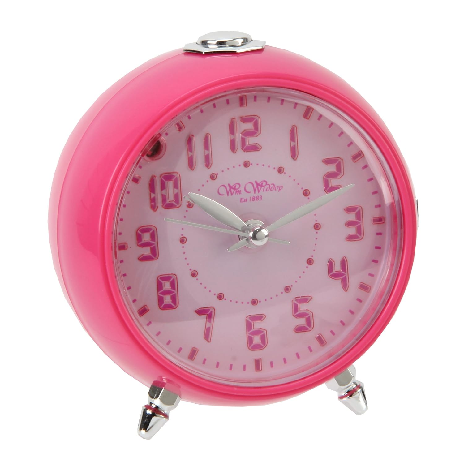 Funky Pink Alarm Clock Light/Snooze/Silent Second Hand Amazon.co.uk Kitchen & Home