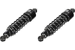 Progressive Suspension 412-4080B Black Anodized Finish 12" Heavy Duty Low Buck Factory Replacement Rear Suspension Shock