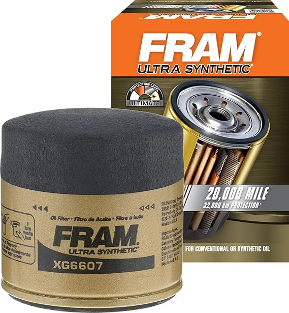 FRAM PH6607 Filtro de aceite, Ultra Synthetic