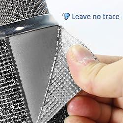 Blue Yeti Pop Filter - Cute Glitter Sticker, Bling