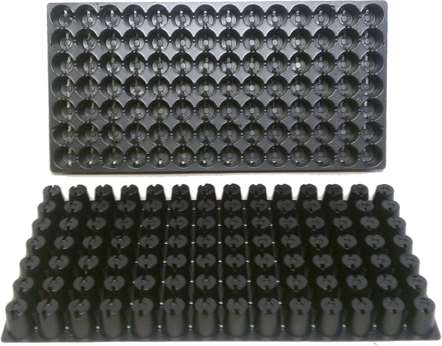 25 Plastic Seed Starting Trays Each Tray Has 98 Cells