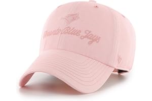 47 Toronto Blue Jays Pink Dad Hat – Adjustable Strapback Baseball Cap, 100% Cotton, Unstructured Relaxed Fit, Curved Brim, Un
