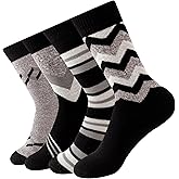 FOOT AMAZING Warm Thermal Socks for Women Winter,Womens Extra Thick Cozy Fuzzy Boot Socks Insulated for Cold Weather 4 Pairs