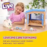 Little Live Pets Mama Surprise Bunny with Hutch 3 Babies Interactive Fun view 2