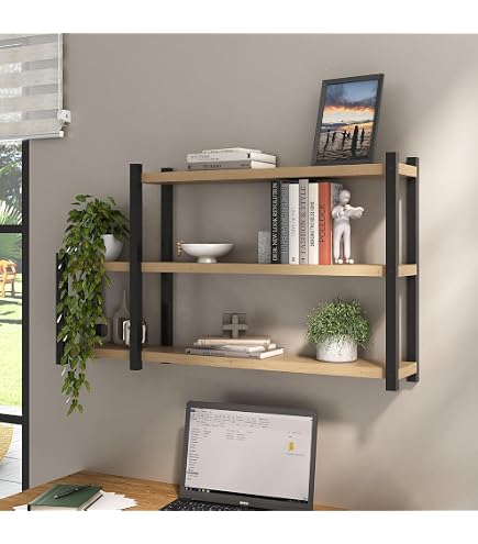 Prateleira Industrial New York 20x60cm - LAURINDO'S Estilo Urbano