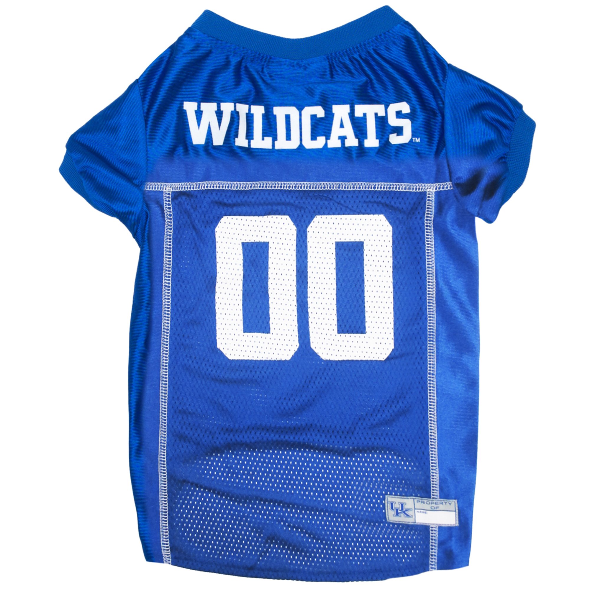 Pets First NCAA College Kentucky Wildcats Mesh Jersey for DOGS & CATS, X-Small.Licensed Dog Jersey with your Favorite Football/Basketball College Team โ image 1