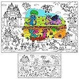 ALEX Art, Large Coloring Poster - Dragon Big Giant