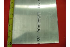 STONER METALS 1/4" x 10"x 24" Aluminum 6061 .25"x 10" T6 New Flat Bar Stock