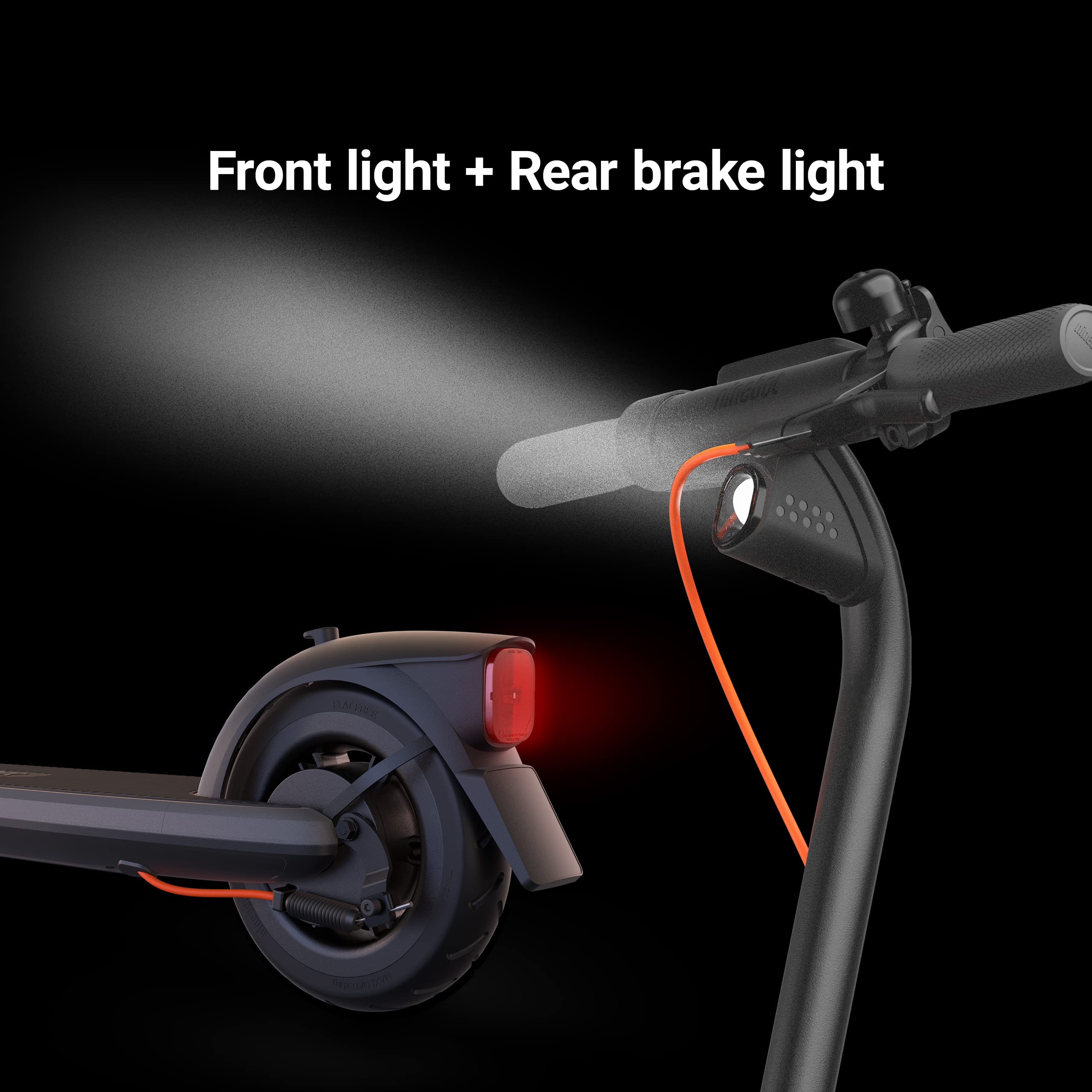 Segway Ninebot E2 Plus Electric KickScooter- 300W Brushless Motor, Up to 15.5 Mile Range & 15.5 MPH, 8.1