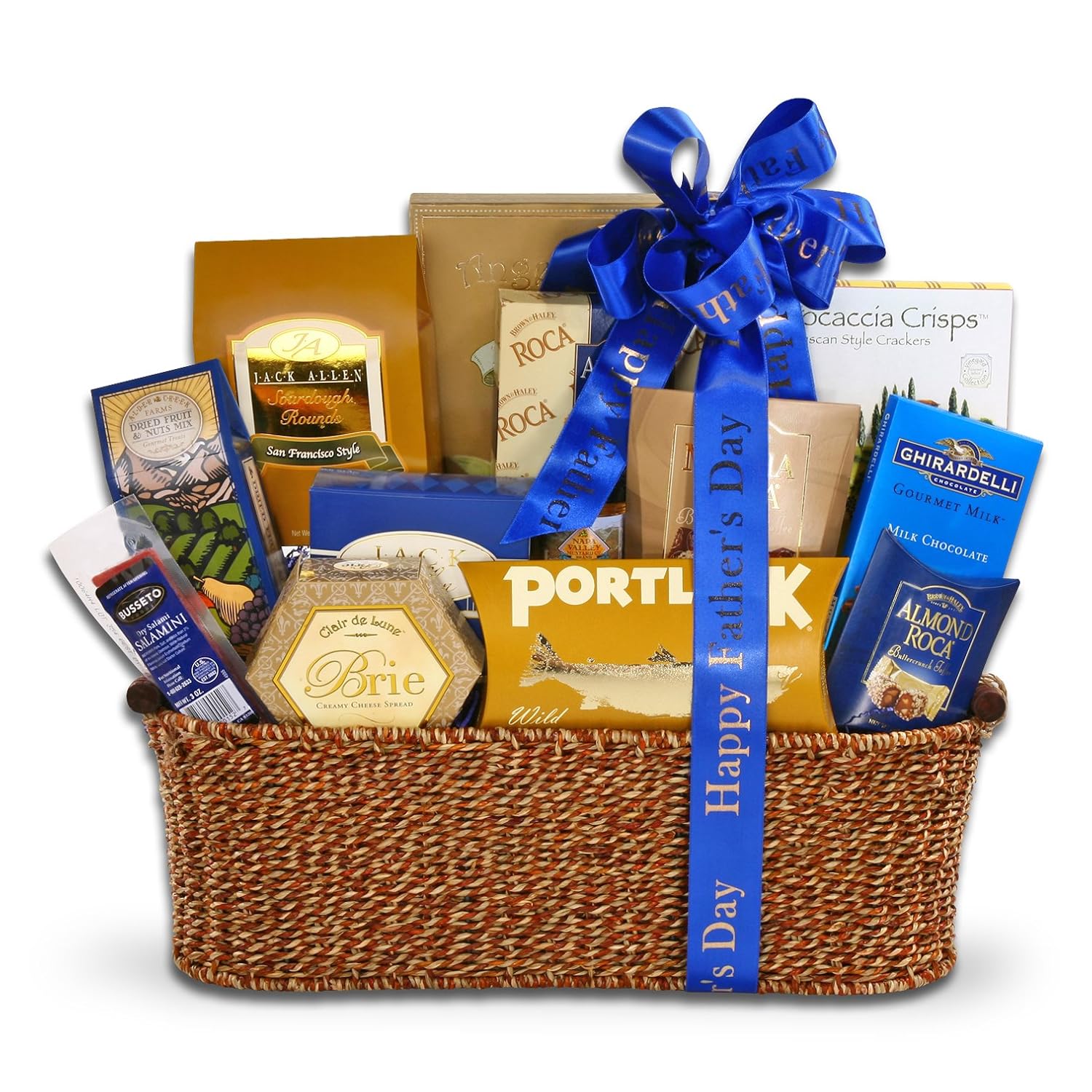 Amazon Com Fathers Day Meat And Cheese Gift Basket With Smoked Salmon