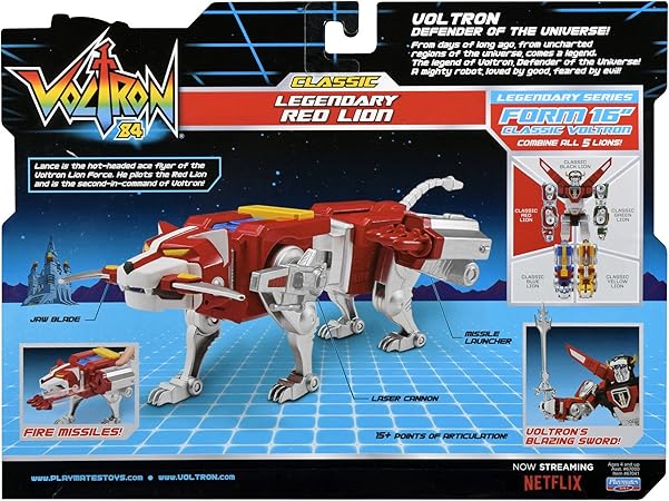 voltron classic red lion