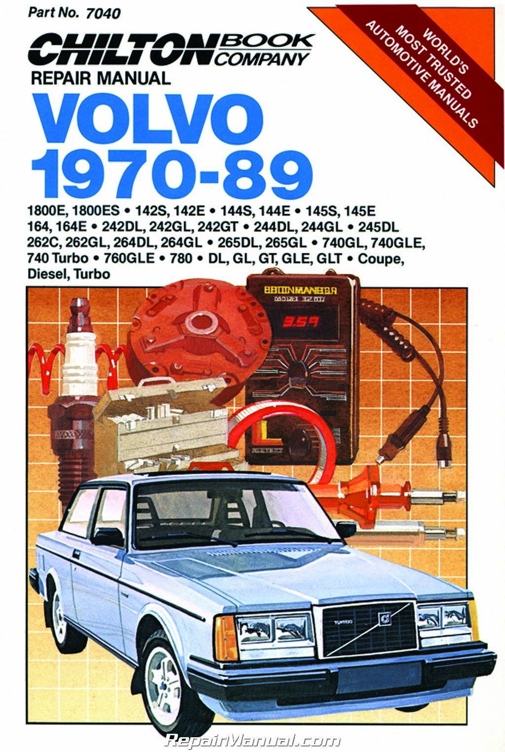 CH7040 Chilton Volvo 1970-1989 Repair Manual: Manufacturer: Amazon.com:  Books