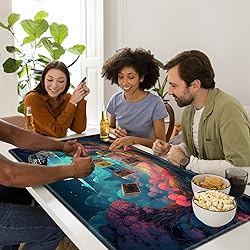 for MTG Playmat with Stitched Edges, 24 x 14 inches