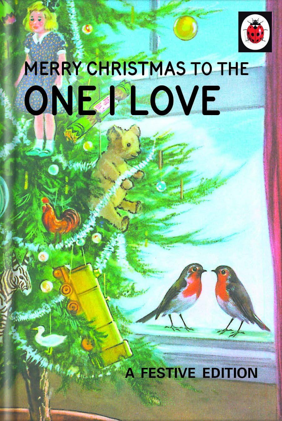 Official Ladybird Books for Grown Ups Christmas Card, Multi