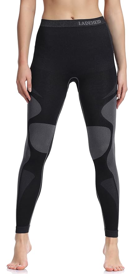 Ladeheid Damen und Kinder Funktionsunterwäsche Lange Unterhose Thermoaktiv