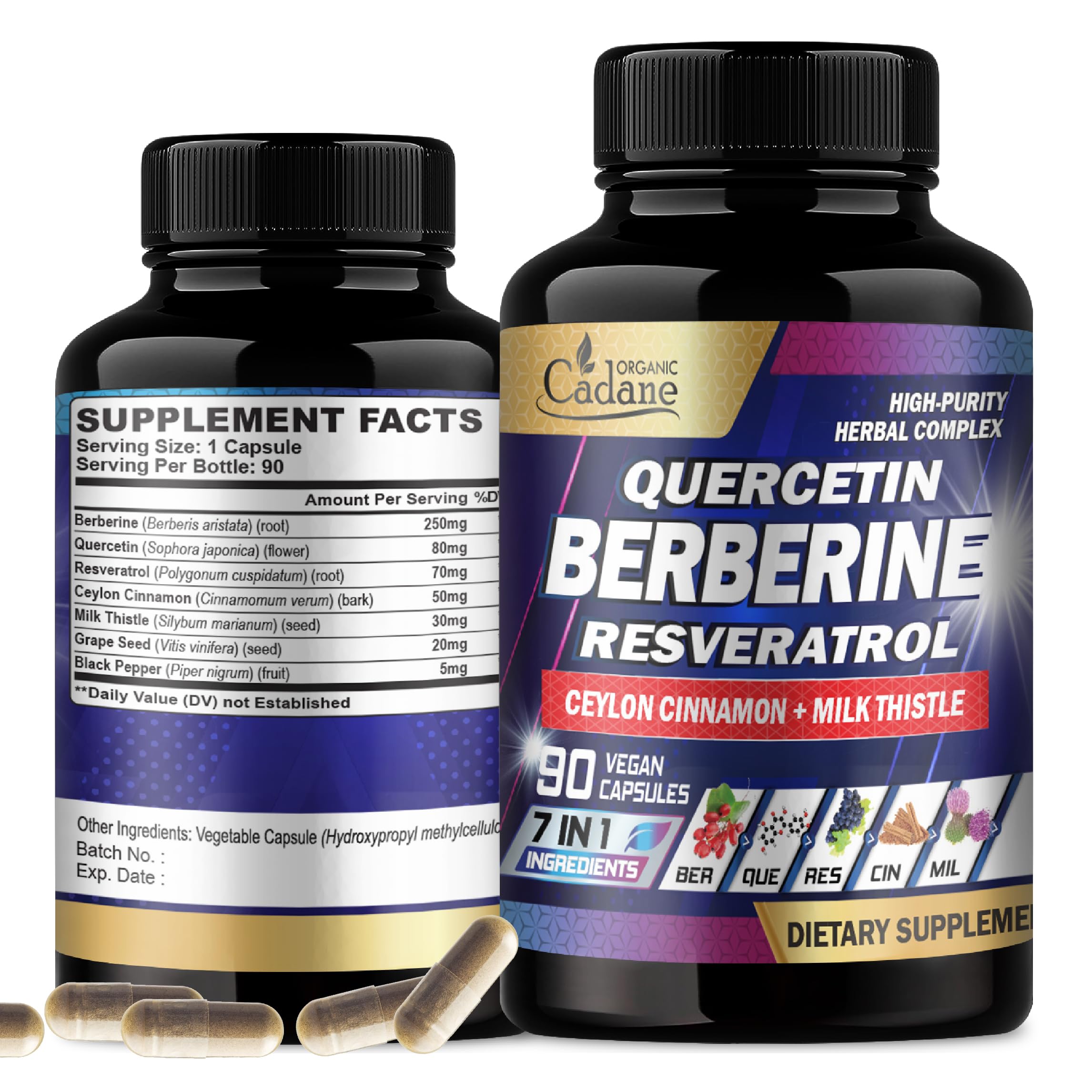 Quercetin Berberine Resveratrol