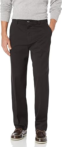 dockers men's easy classic pleated fit khaki stretch pants