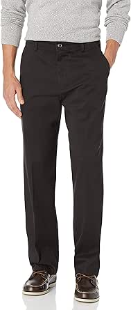 dockers men's easy classic fit khaki stretch pants