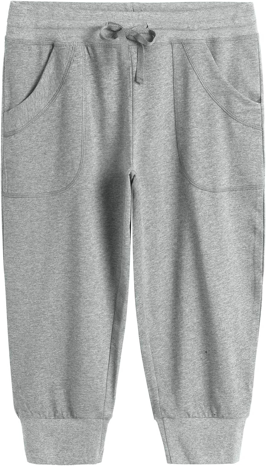 Women's Capri Joggers Jersey Sweatpants