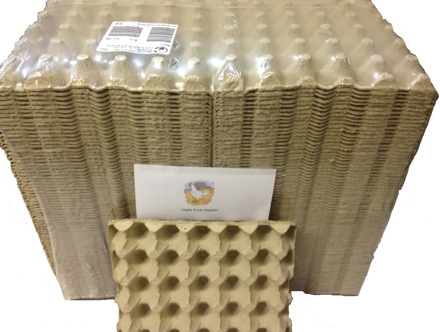 LARGE CARDBOARD EGG TRAY PACKAGING x 308 TRAYS (EACH TRAY HOLDS 30 EGGS