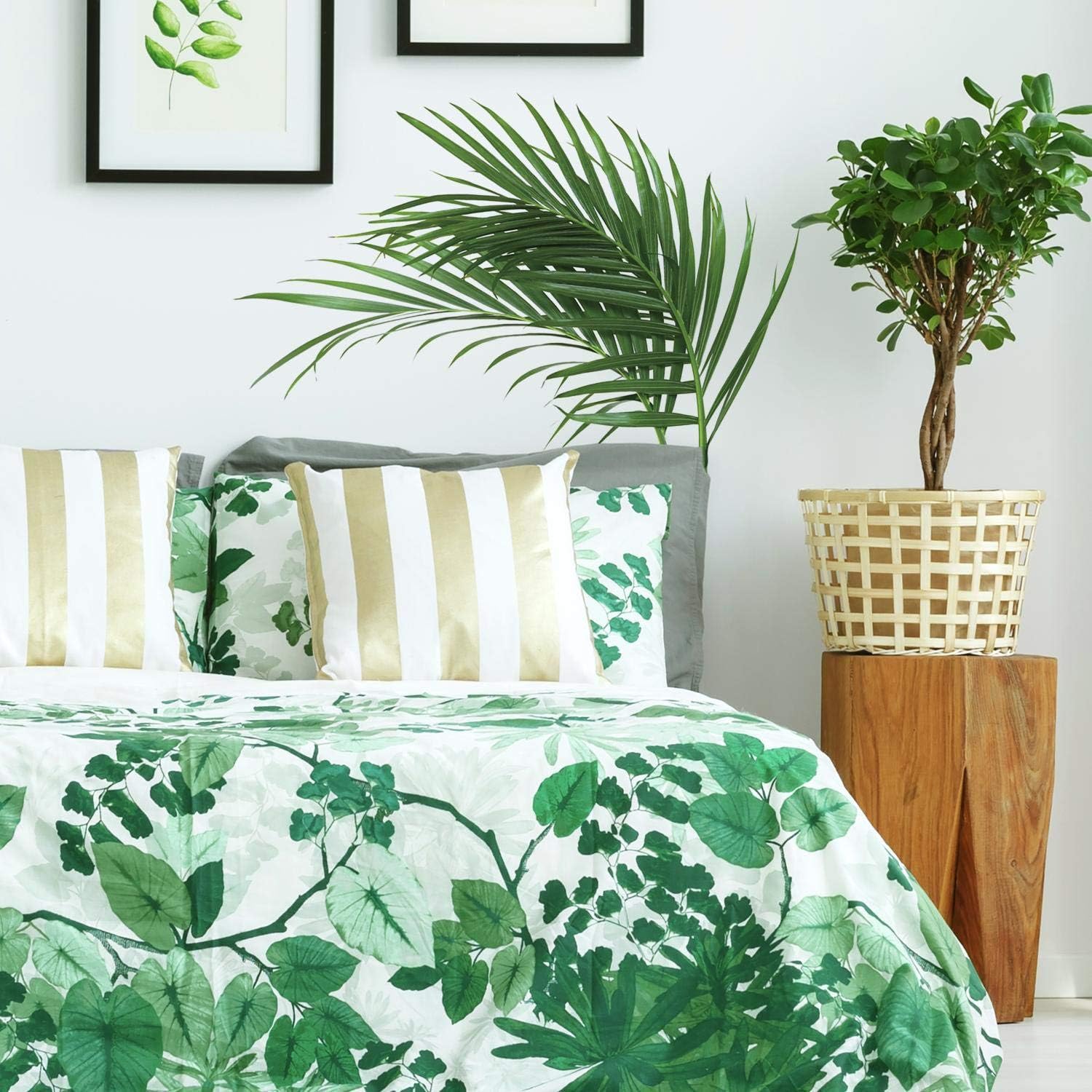 RoomMates RMK3861GM Palm Leaf Peel And Stick Giant Wall Decals Green 1