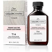 WELLA colorcharm Permanent Liquid Toners, Neutralize Brass, Free of Parabens, Vegan Formula