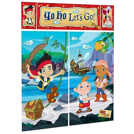 Disney Jake And The Neverland Pirates Scene Setter Birthday Party