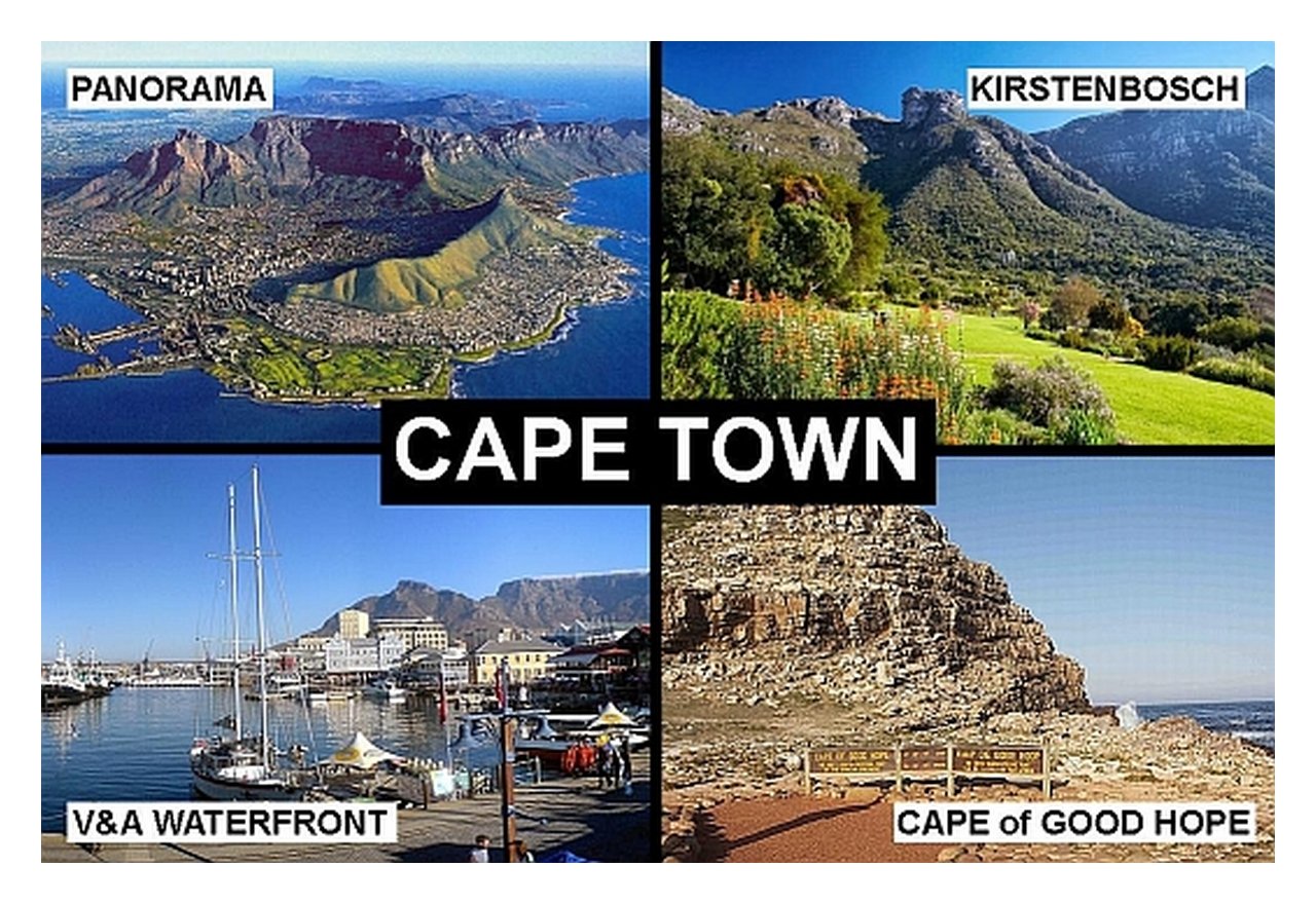 SOUVENIR FRIDGE CAPE TOWN SOUTH AFRICA 9cm x 6cm Jumbo Amazon