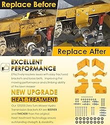 125255 Hydro Transmission Brackets Kit for Hustler