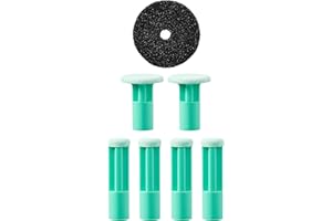 PMD Personal Microderm Replacement Discs- Includes 6 Discs and 1 Filter - For Use With Classic, Plus, Pro, Man, and Elite