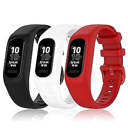 Gheper 3PCS Soft Silicone Bands Compatible with