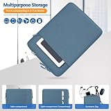 ZYB 16 Inch Laptop Sleeve Case Shockproof Waterproof Blue for MacBook Pro 16 view 6