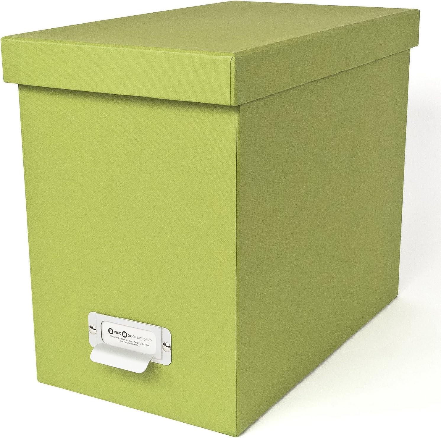 Bigso John Paper Laminate Desktop File Storage Box, Thick