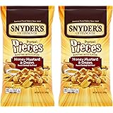 Snyder's of Hanover Honey Mustard Onion Flavored Pretzel Pieces 12 Oz. Bag (2 Pack) by Snyder's of Hanover