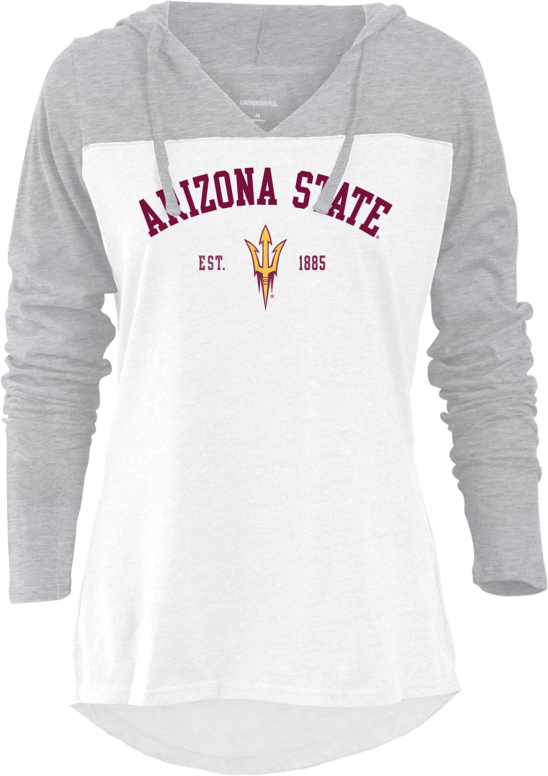 NCAA Knockout Women's Color Block Long Sleeve Hoodie