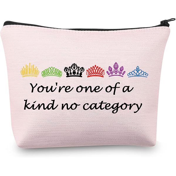 Kosmetiktasche Für Musik-Fans – Broadway-Design, 23,5 X 17 Cm, Mit Reißverschluss