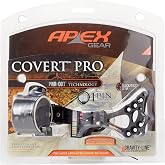 TRUGLO Apex Gear AG2301GB 1 Dot Covert Pro Sight, Right Hand/Left Hand, Black