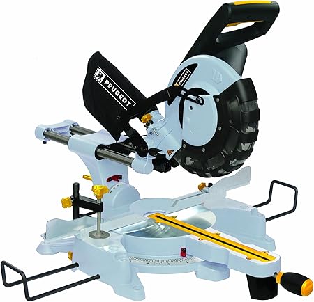 Peugeot Energysaw 254 Db Scie A Onglet Filaire A Deplacement Radial A Double Inclinaison Droite Et Gauche 2000w Lame De 254 Mm Laser Amazon Fr Bricolage