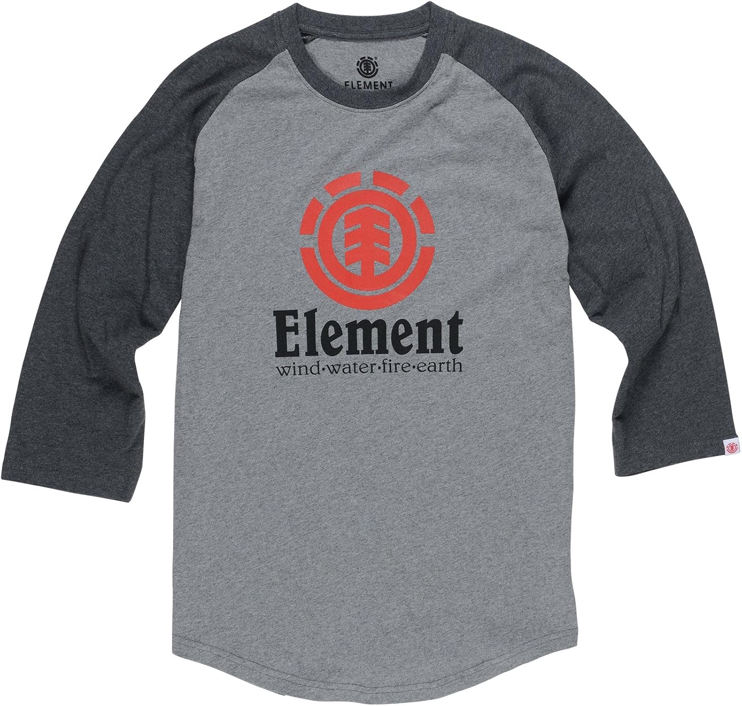 Element Men's Vertical '18 Shirts,Medium,Grey Heather
