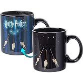 Silver Buffalo Harry Potter Wand Reveal, Heat Reveal Ceramic Mug, 20oz | 0.59 Liters